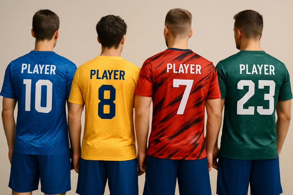 Stroje sportowe z nadrukiem