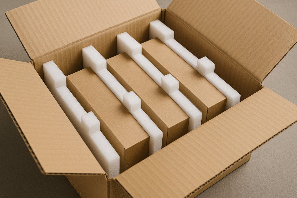 Przekładki piankowe – skuteczna ochrona przedmiotów podczas transportu i przechowywania